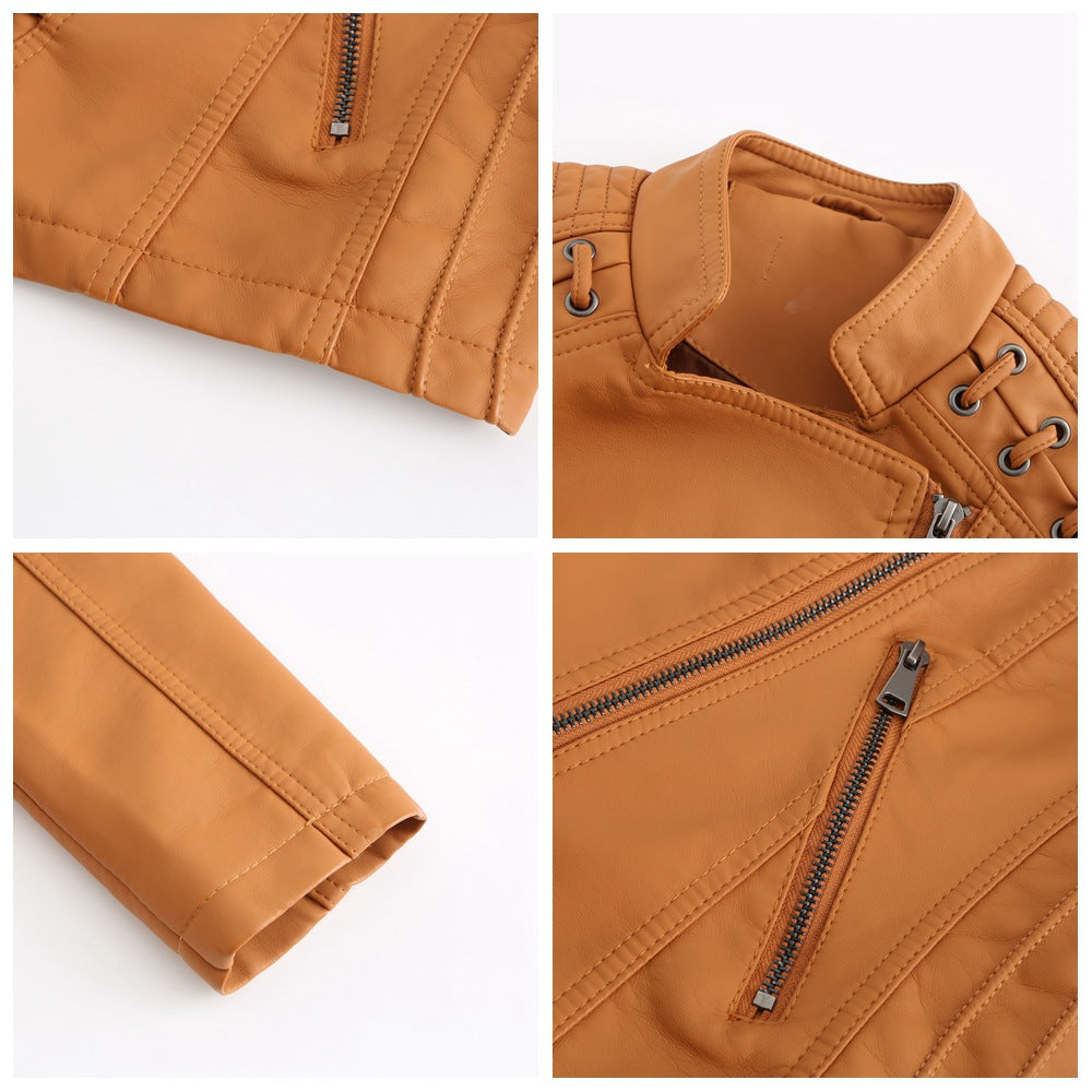 Sofia Blake Vegan Leather Jacket