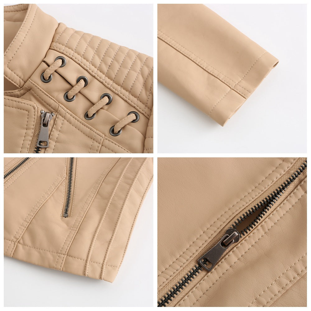 Sofia Blake Vegan Leather Jacket