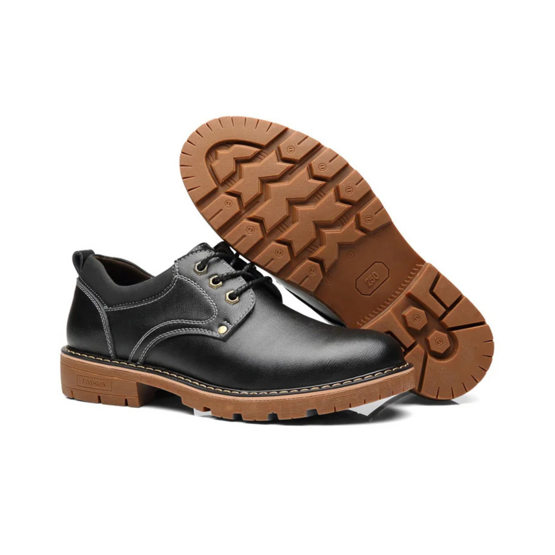 Andres Leather Brogue Shoes