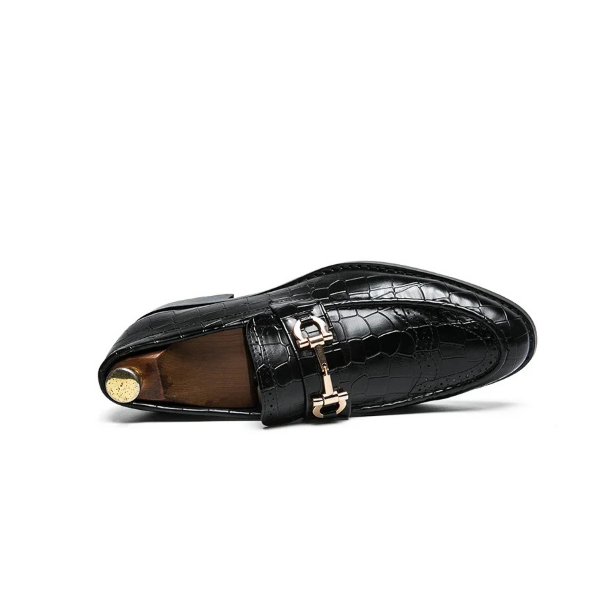 Paulino Patent Buckle Loafers