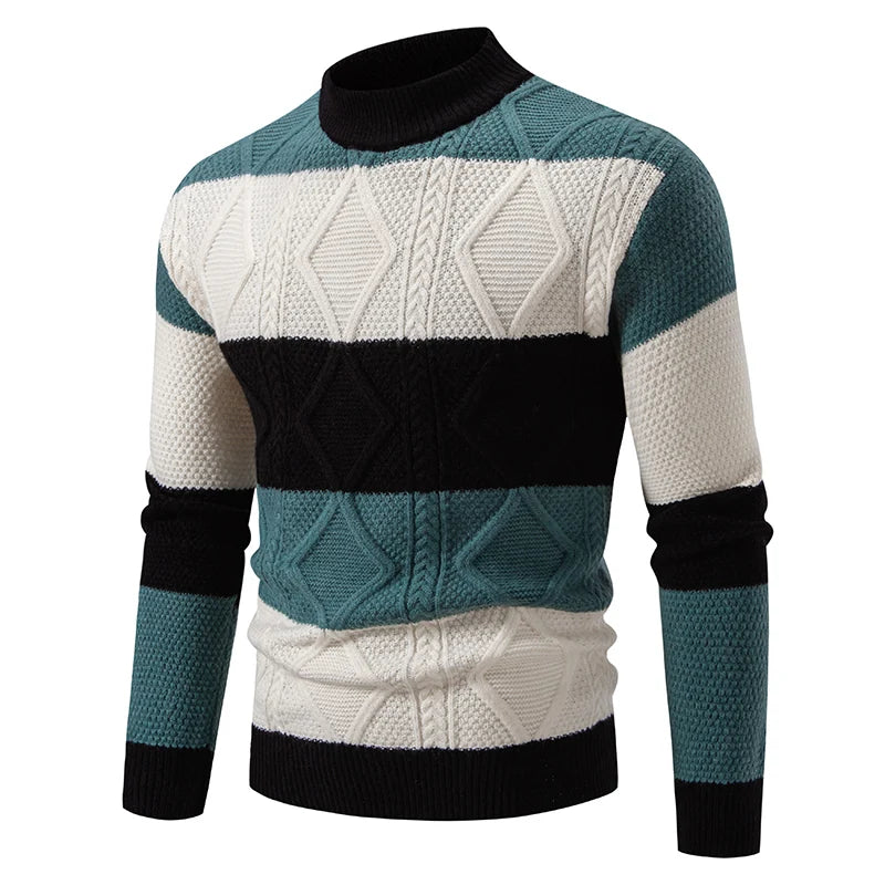 Nathan Patchwork Sweater