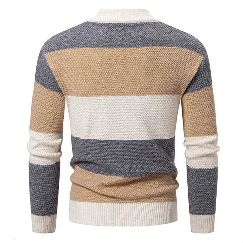 Nathan Patchwork Sweater