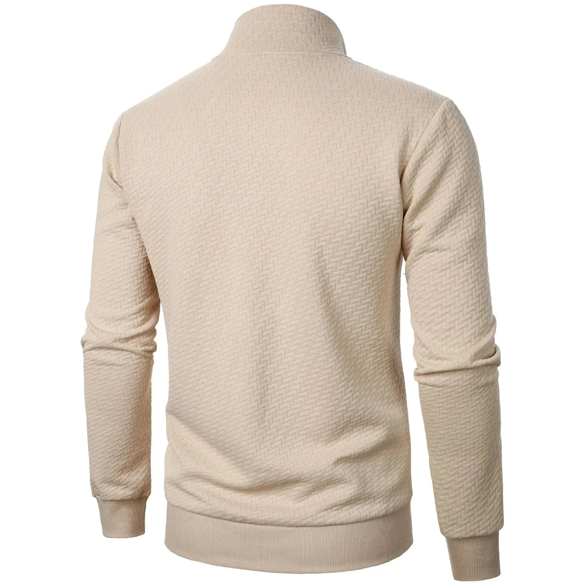 Elias Textured Zip Knit Jacket