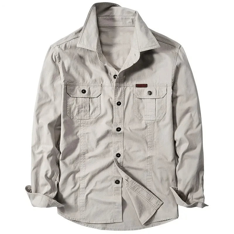 Marcus Command Cotton Shirt