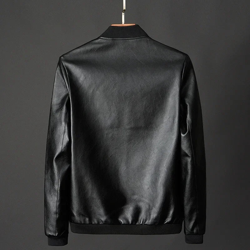 Kael Leather Biker Jacket