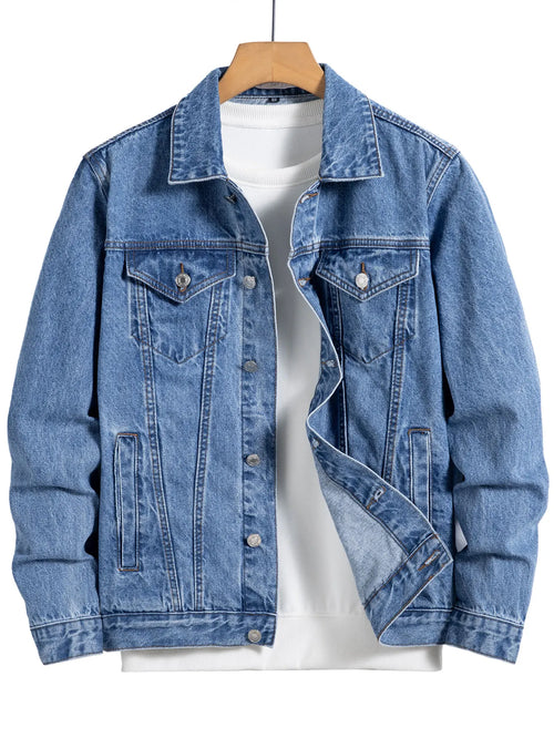 Adrian Multi-Pocket Denim Jacket