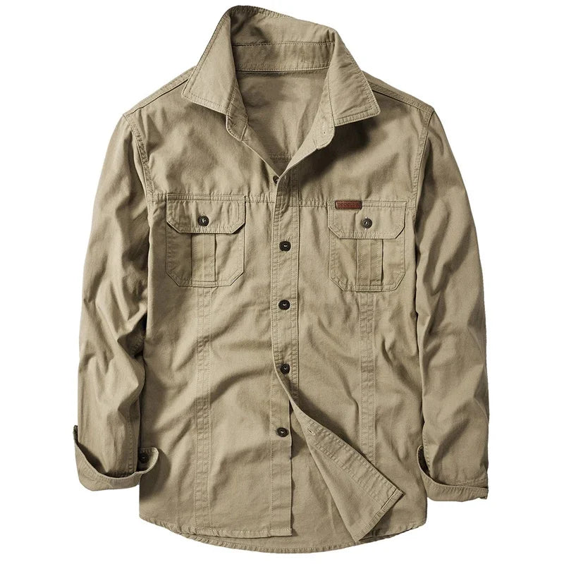 Marcus Command Cotton Shirt