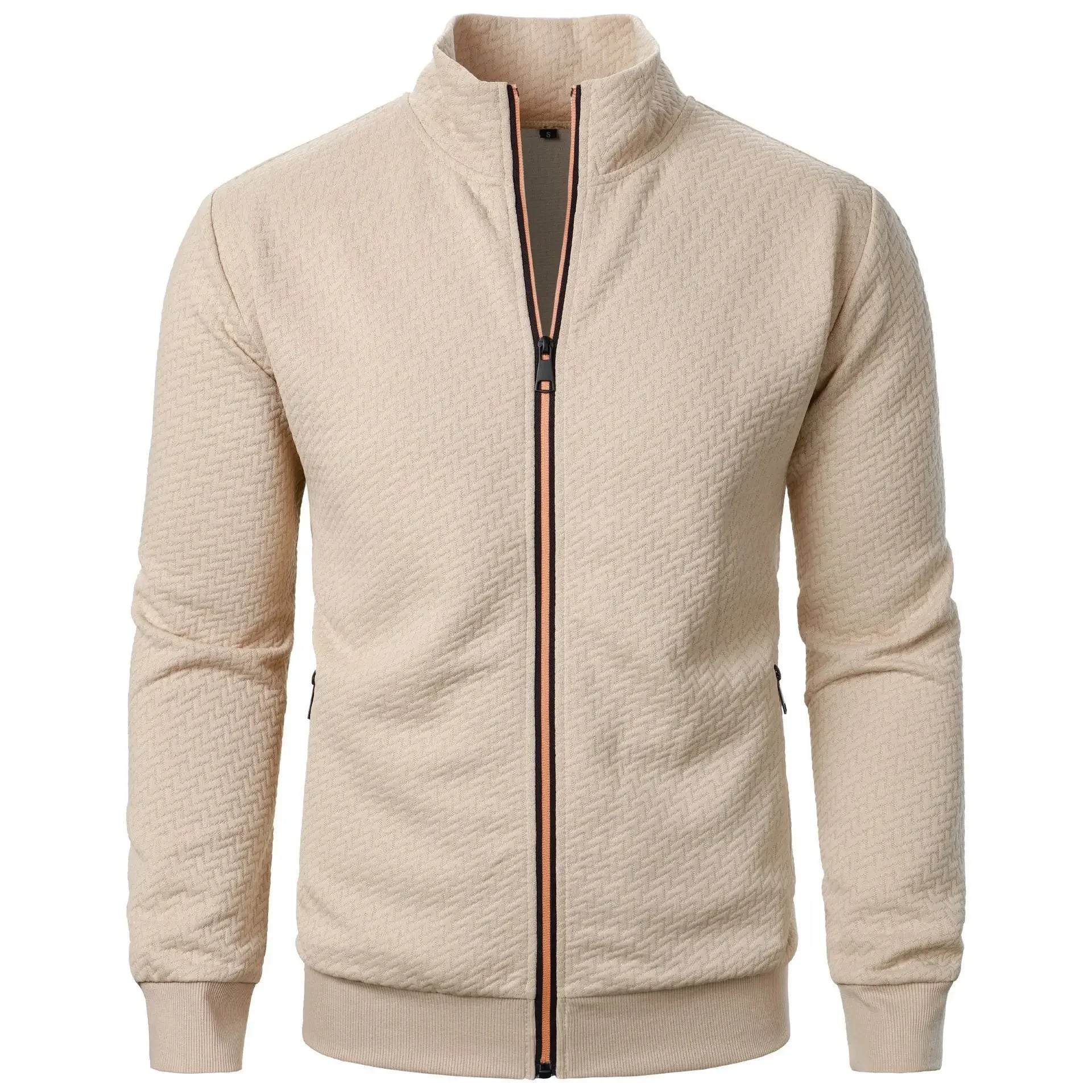Elias Textured Zip Knit Jacket