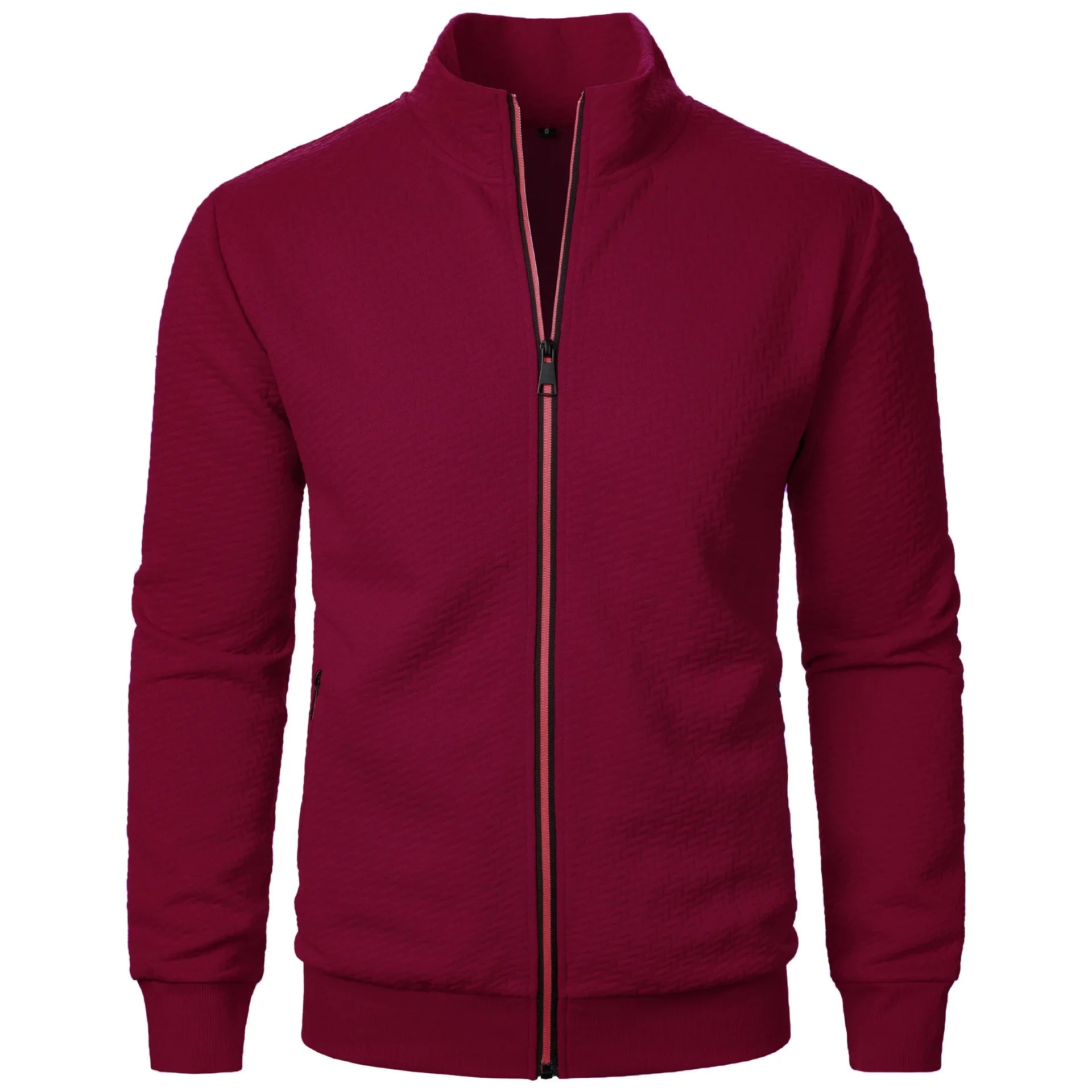 Elias Textured Zip Knit Jacket