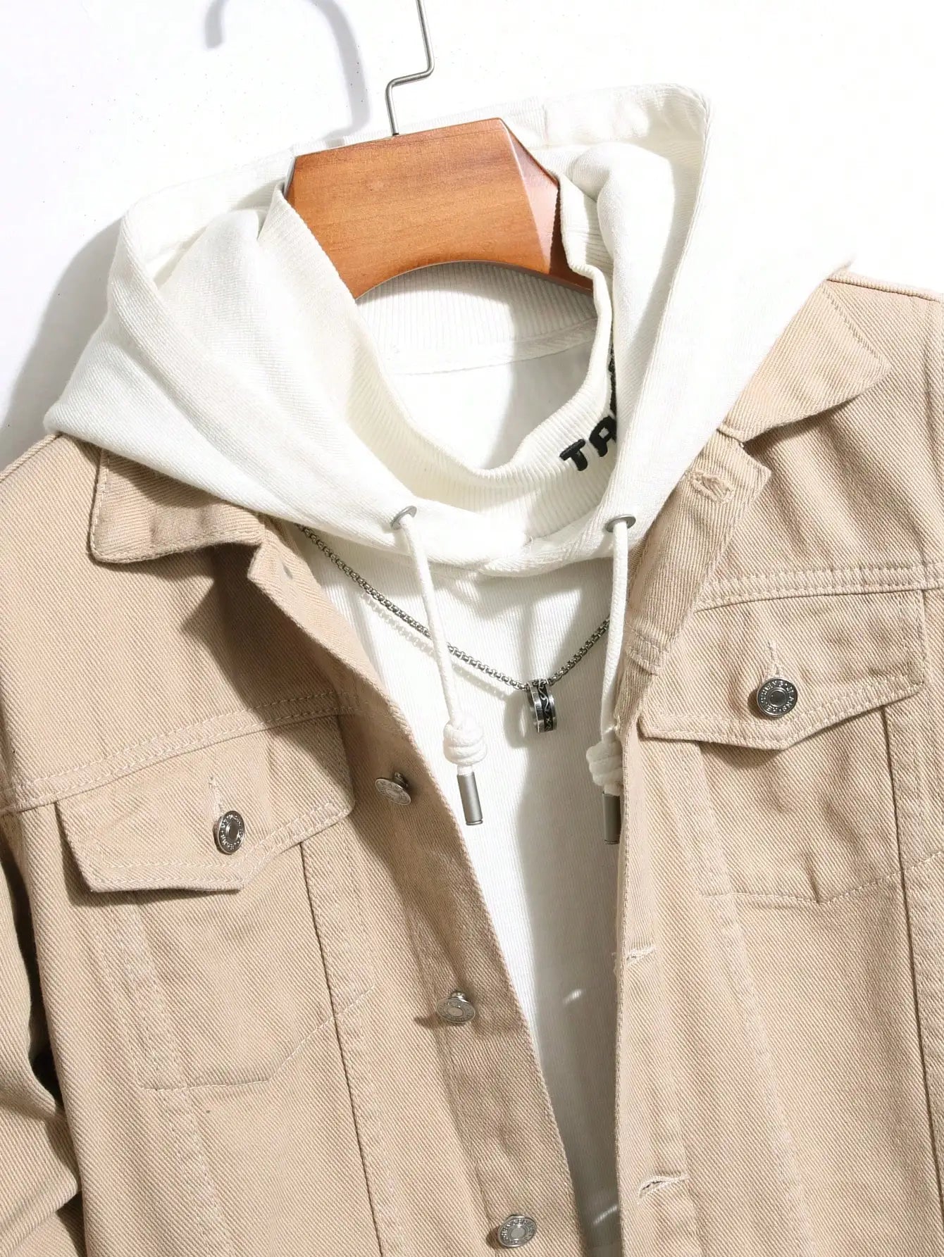 Matteo Khaki Denim Jacket