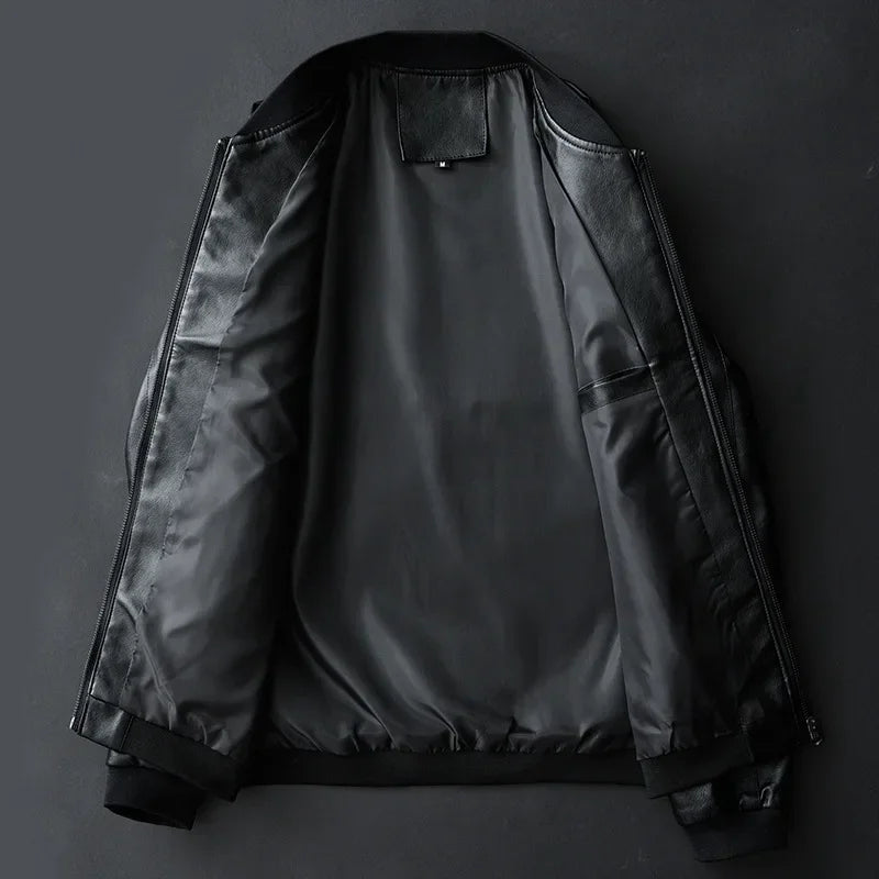 Kael Leather Biker Jacket