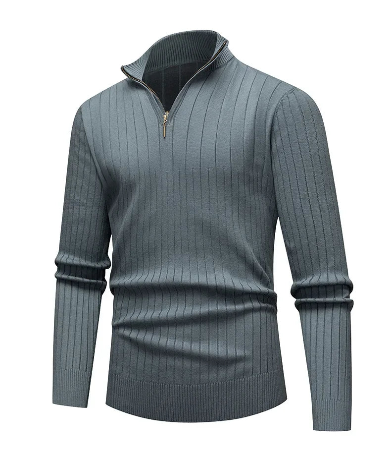 Julian Half-Zip Knit Sweater