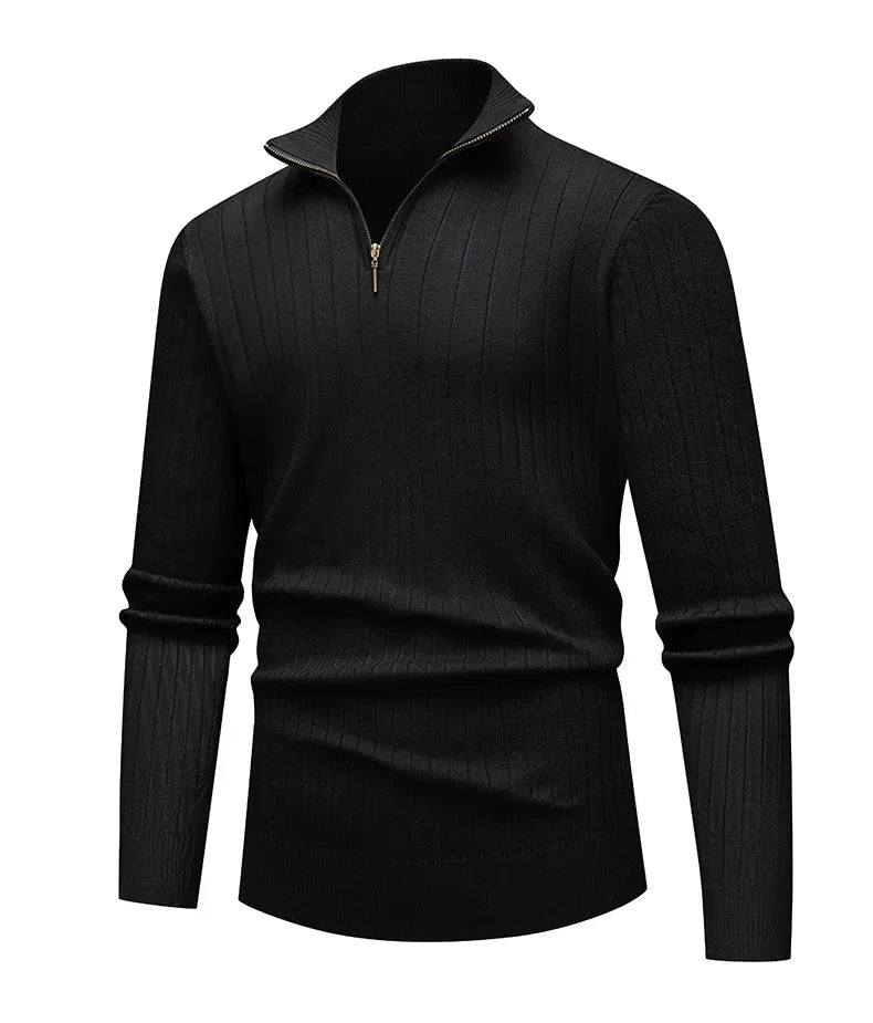 Julian Half-Zip Knit Sweater