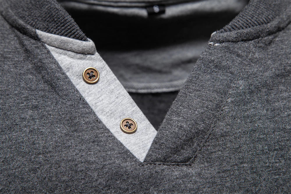 Marco Henley Cotton T-Shirt