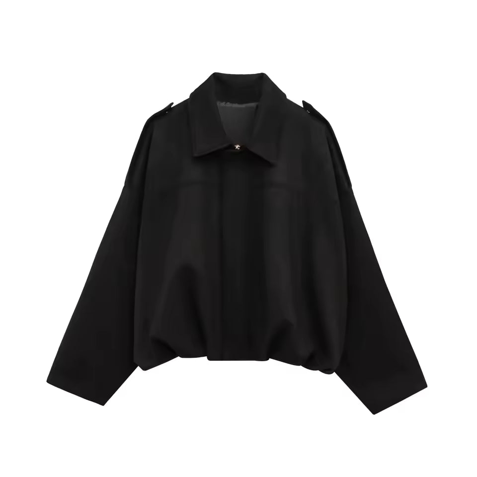 Mara Suede Collar Jacket