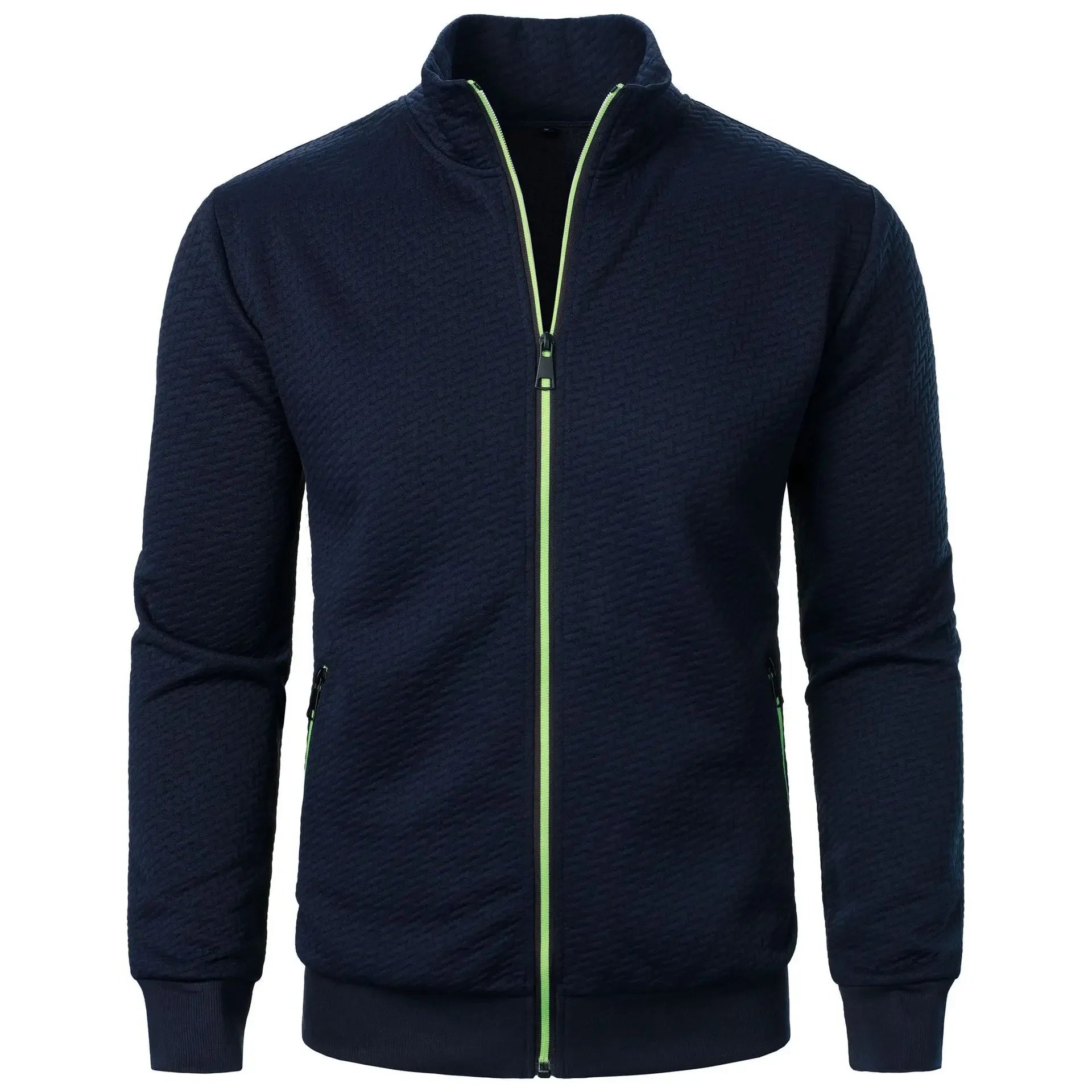 Elias Textured Zip Knit Jacket