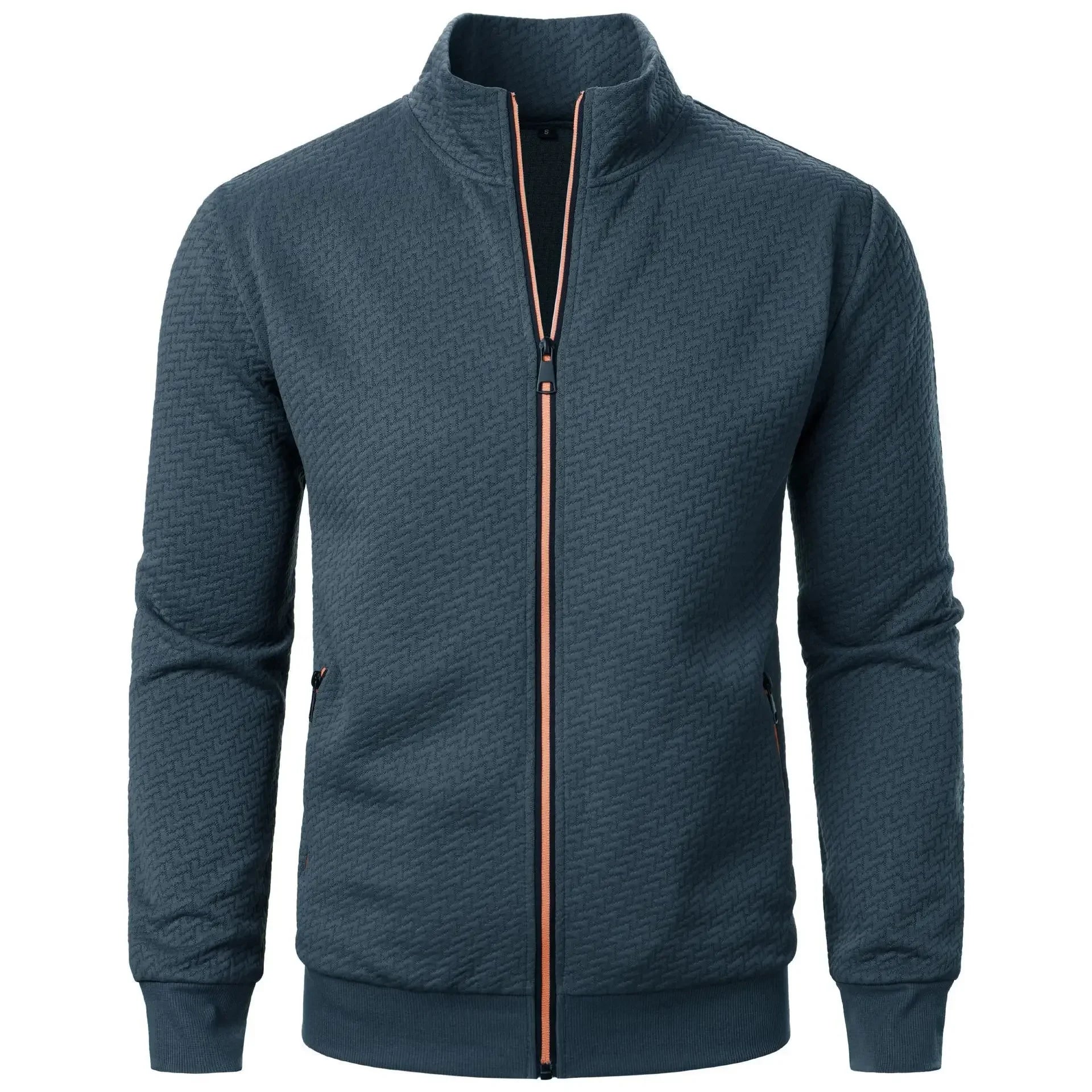 Elias Textured Zip Knit Jacket