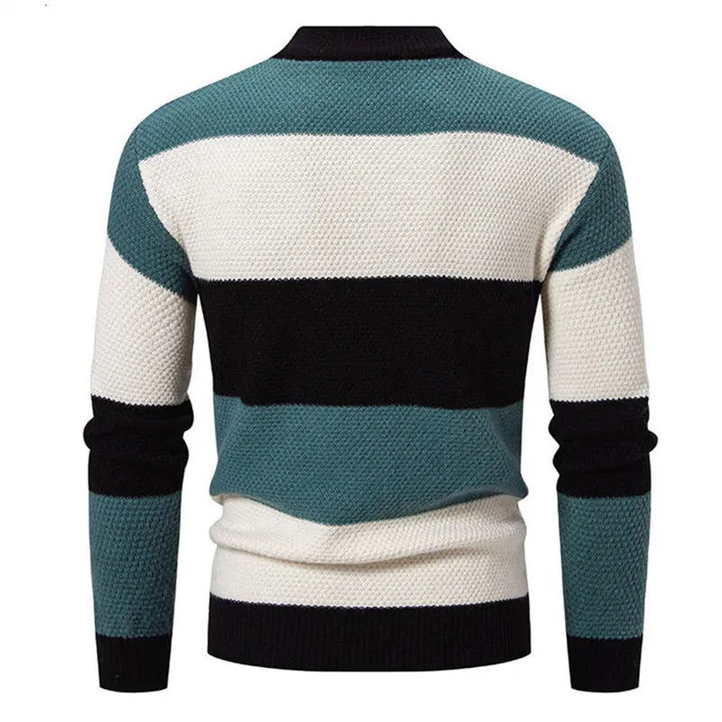 Nathan Patchwork Sweater