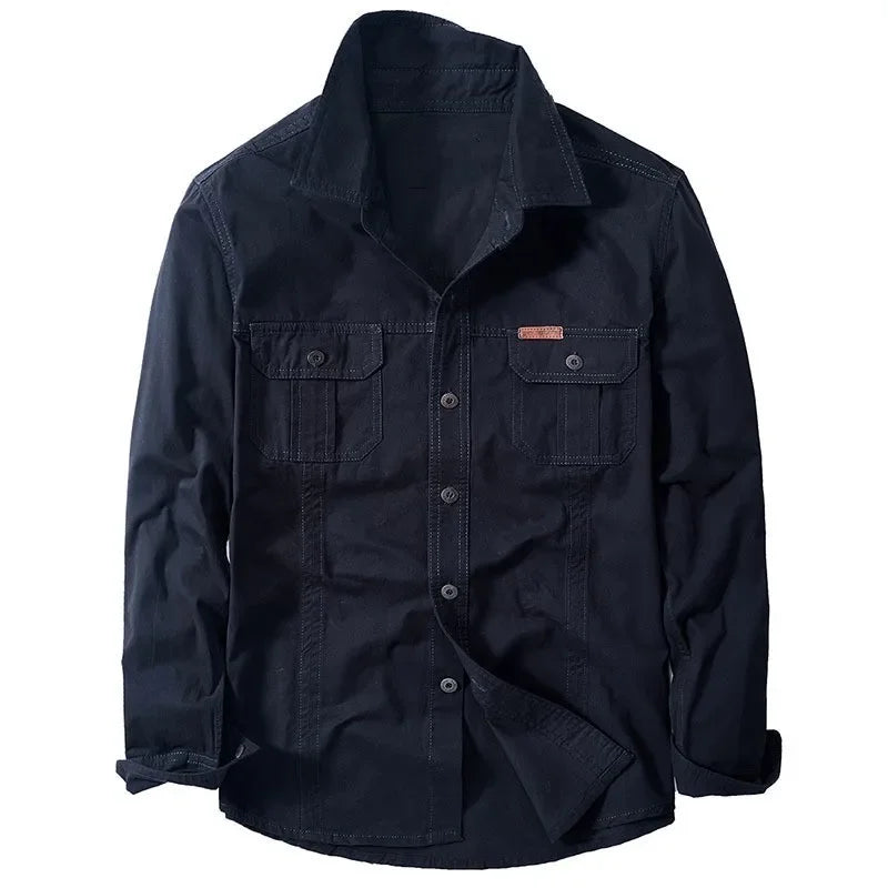 Marcus Command Cotton Shirt