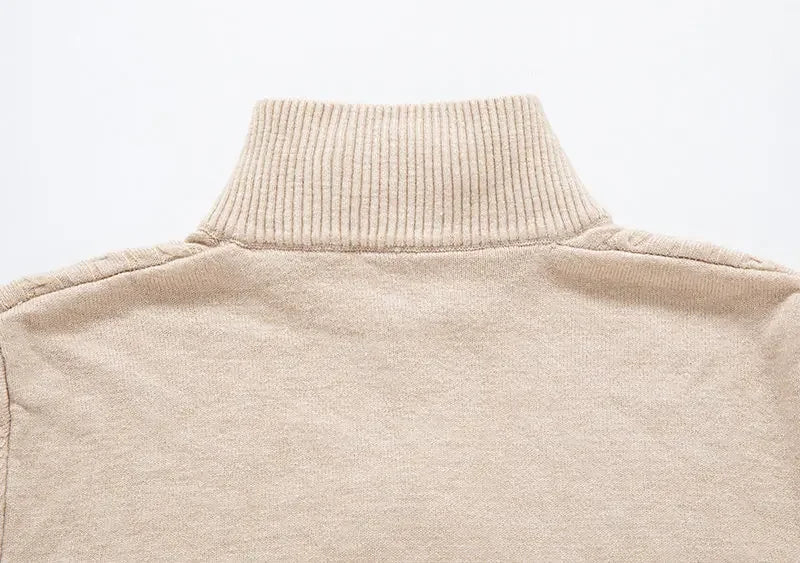 Luca Half-Zip Knit Sweater