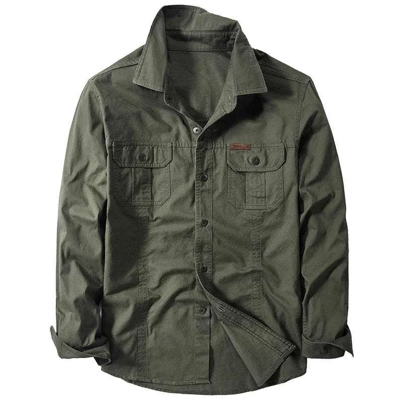 Marcus Command Cotton Shirt