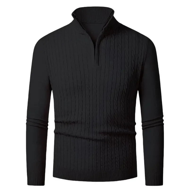 Luca Half-Zip Knit Sweater