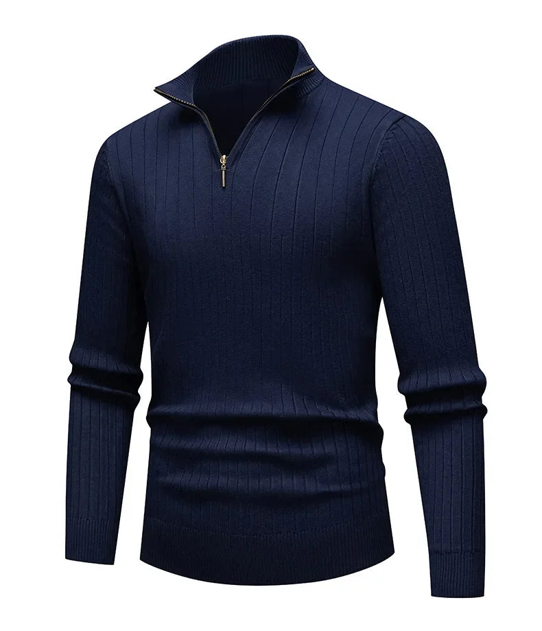 Julian Half-Zip Knit Sweater