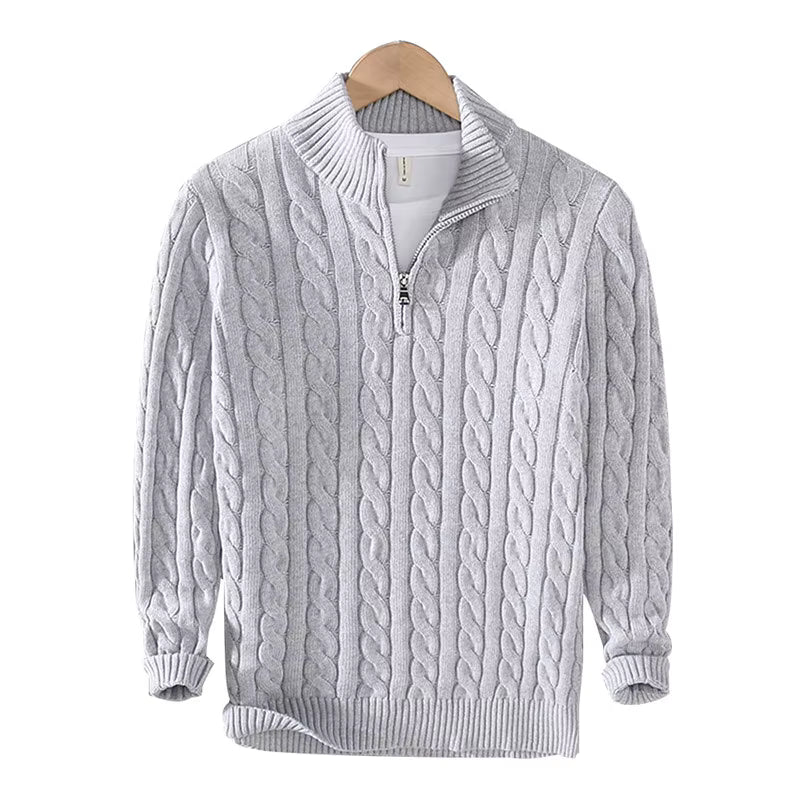 Cassian Knitted Cotton Sweater