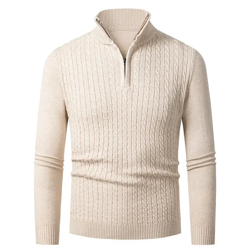 Luca Half-Zip Knit Sweater