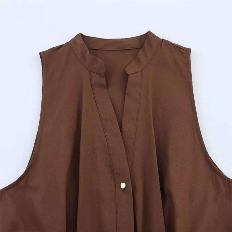 Amara Belted Midi Dress