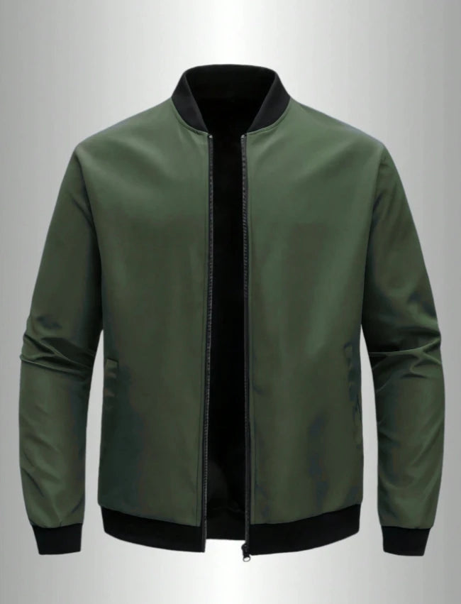 Adrian Baseball Collar Jacket