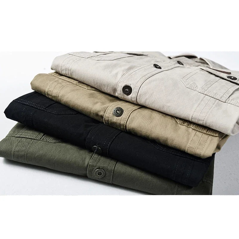 Marcus Command Cotton Shirt