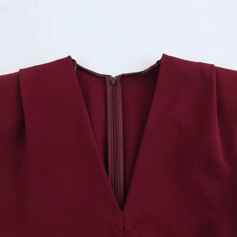 Elowen Chic Pleated Dress