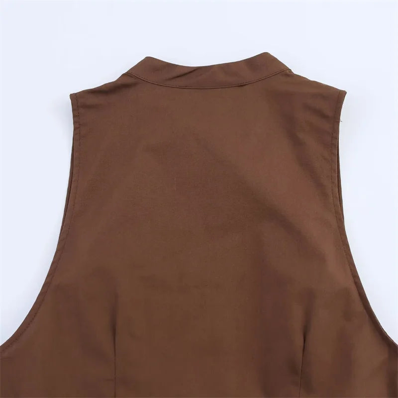 Amara Belted Midi Dress