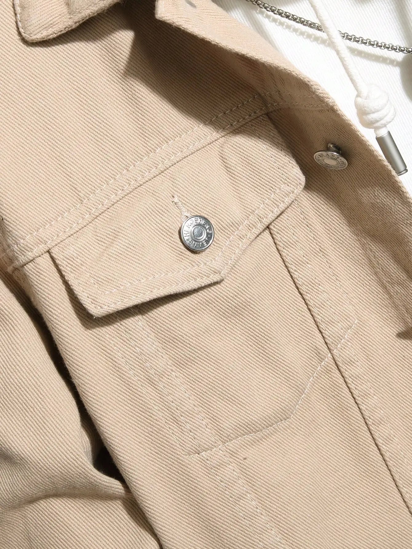 Matteo Khaki Denim Jacket
