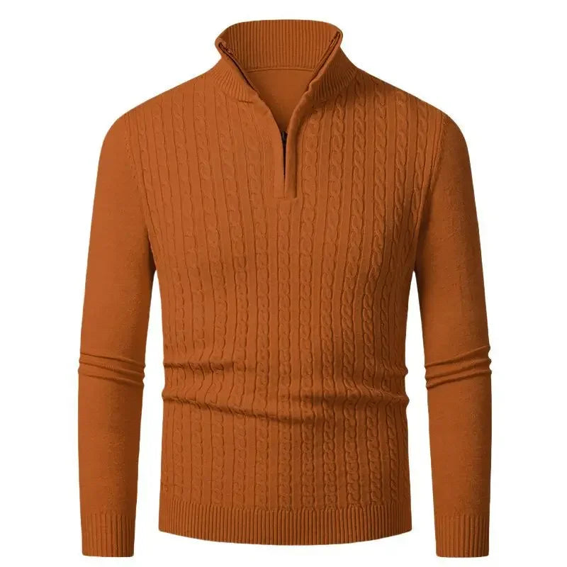 Luca Half-Zip Knit Sweater