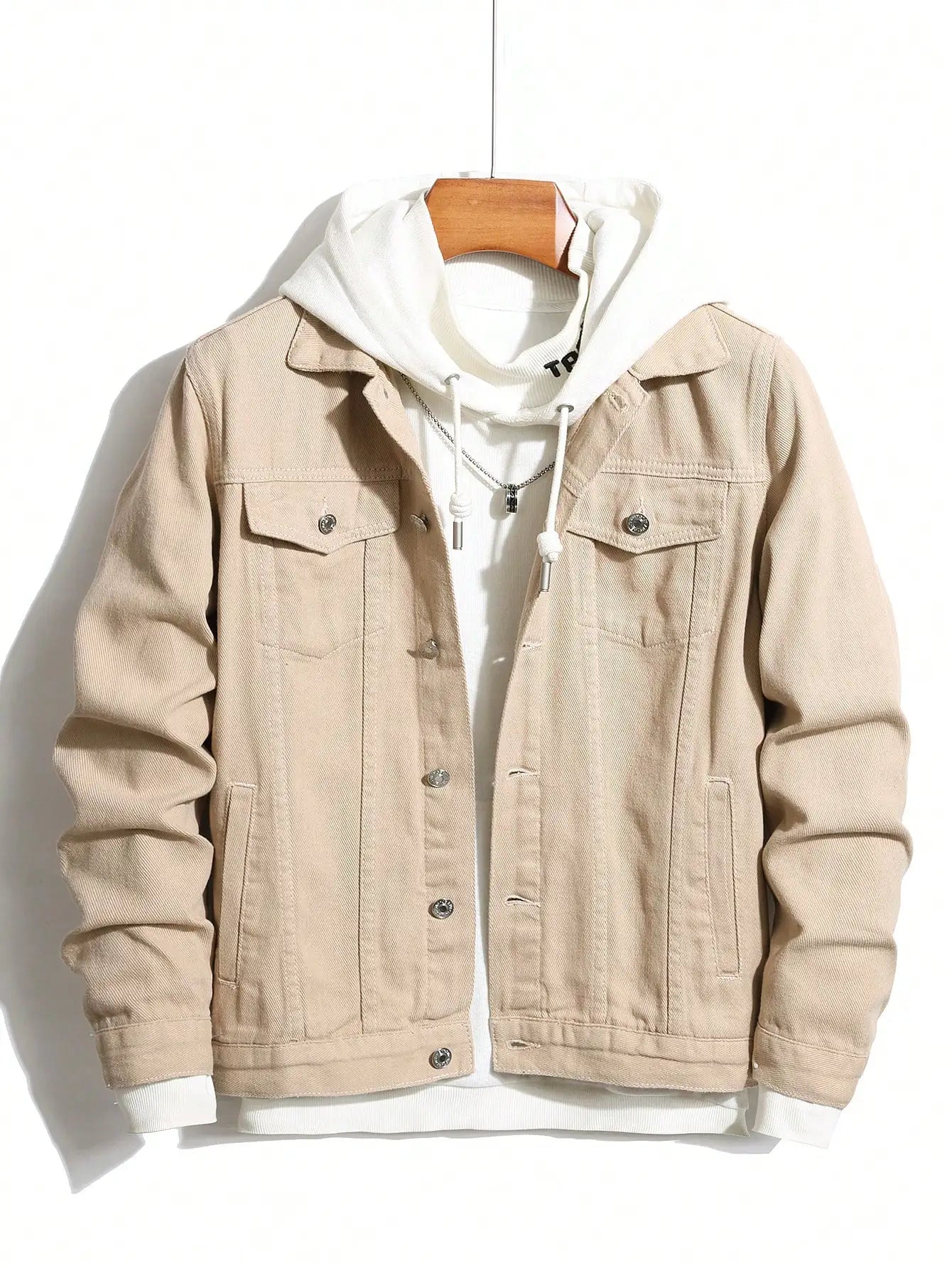 Matteo Khaki Denim Jacket