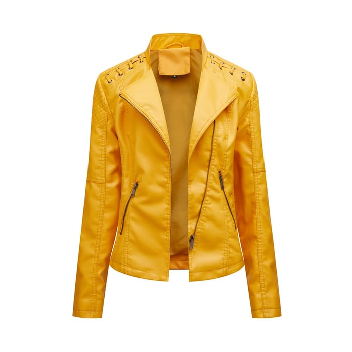 Sofia Blake Vegan Leather Jacket